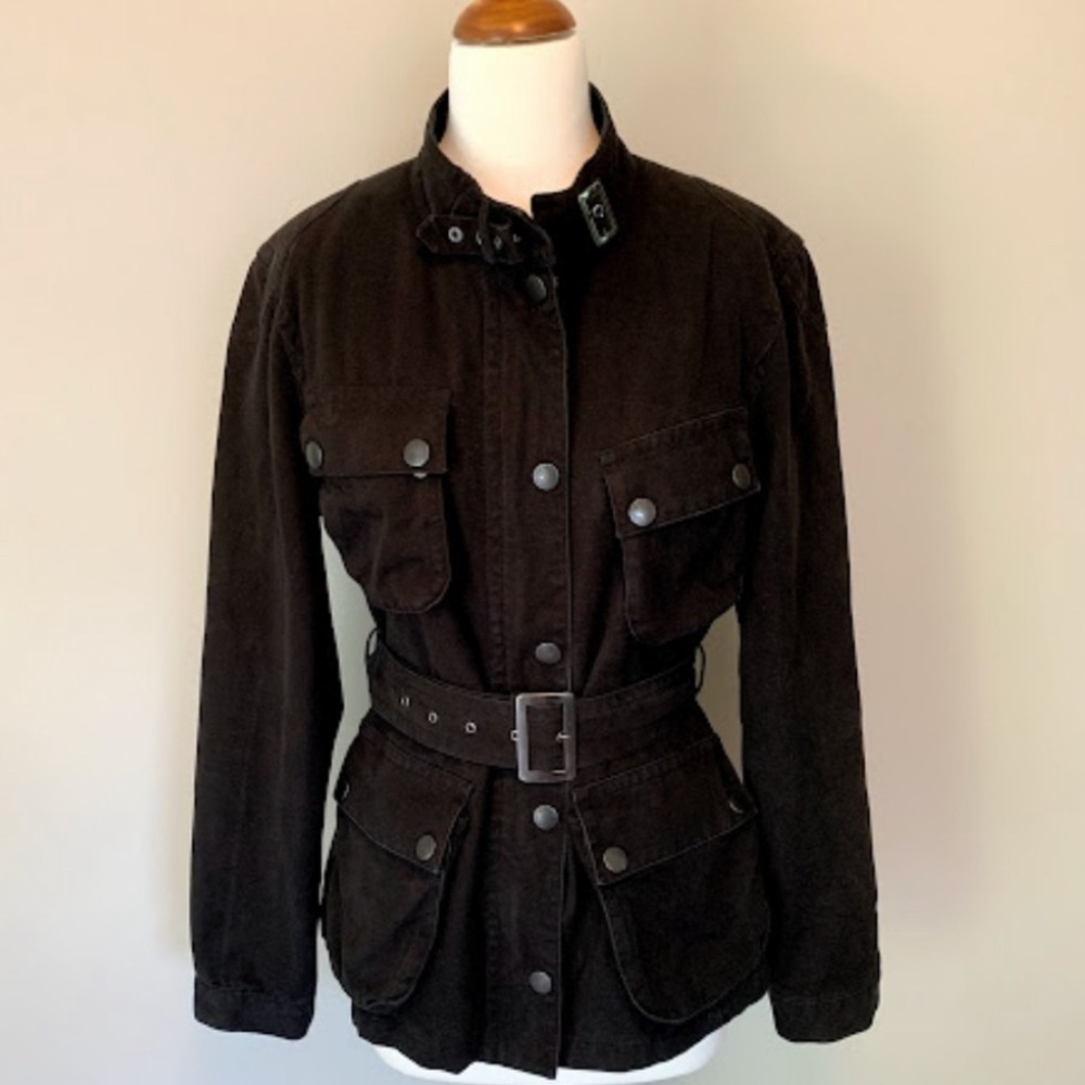 Ted Baker London Black Utility Jacket M